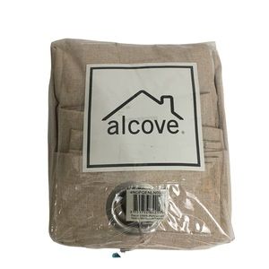 Alcove 100% Polyester Thermal Panel Pair. 42”x62”. Beige